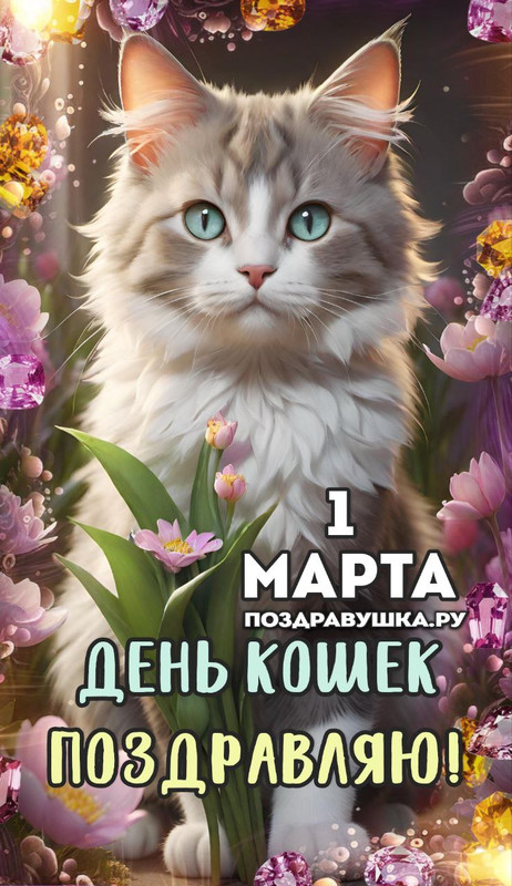 1 Марта - день кошек